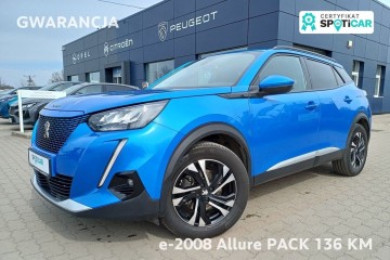 #93# e-2008 Allure Pack 136 KM / I wł. / Gwarancja