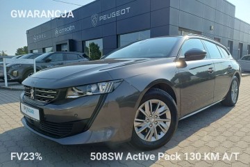508SW 1.5 BlueHDi 130 KM Active Pack A/T / I wł. / GWARANCJA / FV23%