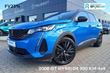 #157# 1.6 Hybrid4 PHEV GT Pack 300 KM 4x4 / I wł. / FV23%