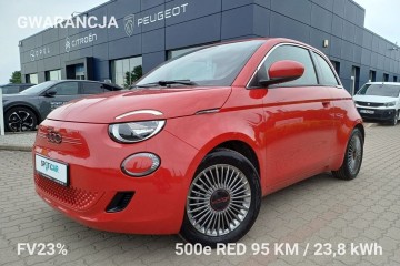 #156# 500e RED 95 KM / I wł. / GWARANCJA FABRYCZNA / FV23%