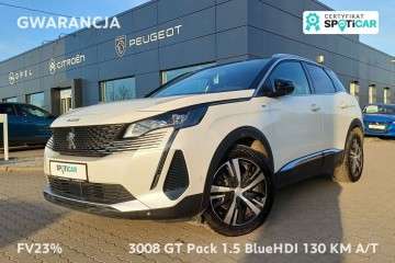 #297# GT PACK 1.5 BlueHDi 130 KM AUTOMAT / I wł. / GWARANCJA / FV23%