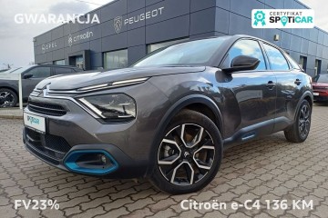 #17# e-C4 Feel Pack 136 KM EV50kWh A/T / I wł. / GWARANCJA / FV23%