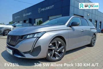 #282# 1.5 BlueHDi Allure Pack 130 KM A/T / I wł. / FV23%