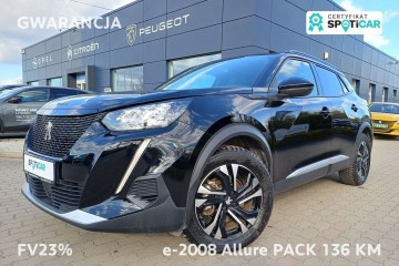 #87# e-2008 Allure Pack 136 KM / I wł. / Gwarancja / FV23%